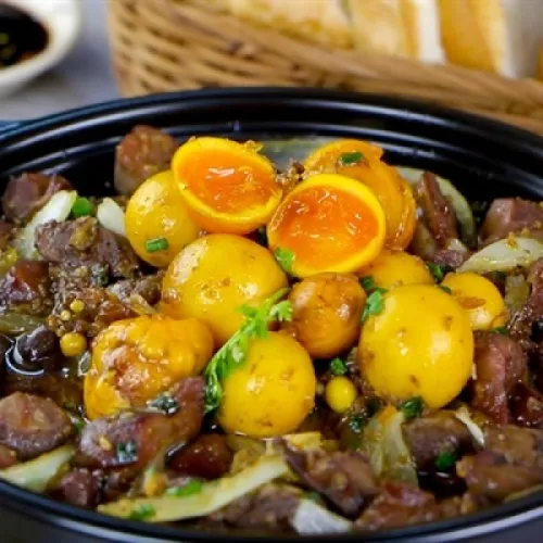 LÒNG TRỨNG GÀ NON CHÁY TIỀU